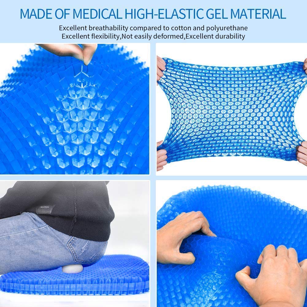 Iconcart™ Honeycomb Gel Seat Cushion