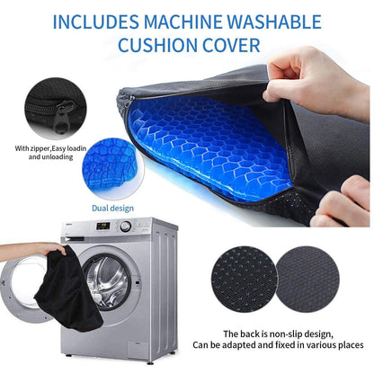 Iconcart™ Honeycomb Gel Seat Cushion