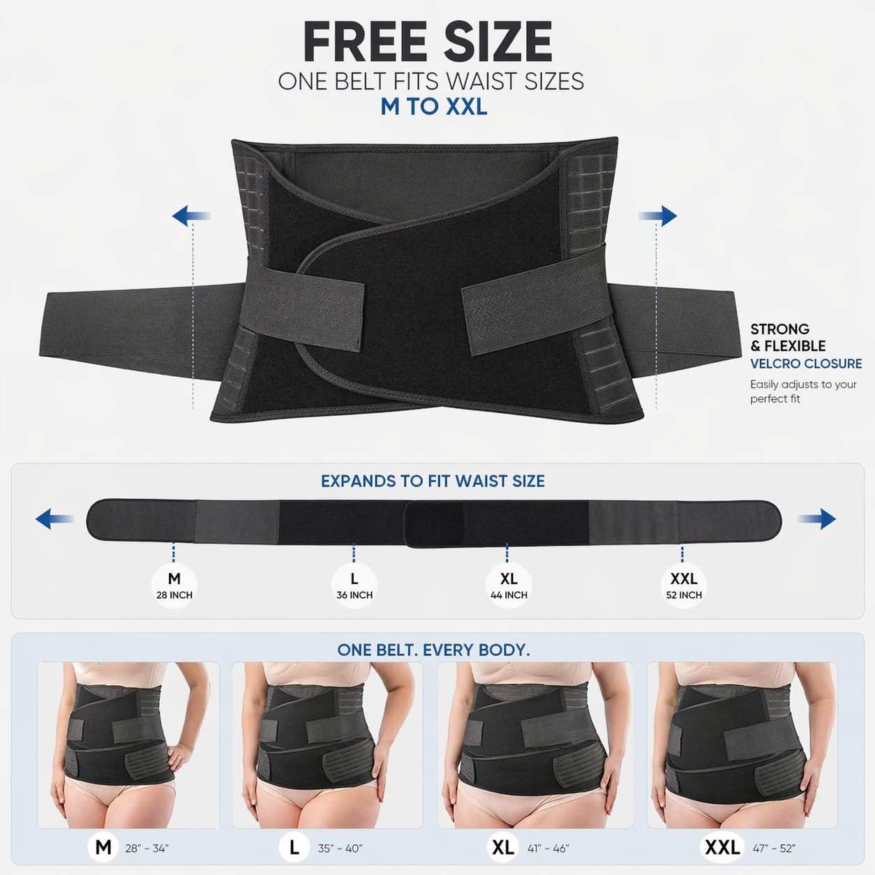 Iconcart™ 3-in-1 Postpartum Belly Belt | Medical-Grade Fabric | Breathable | Skin Friendly