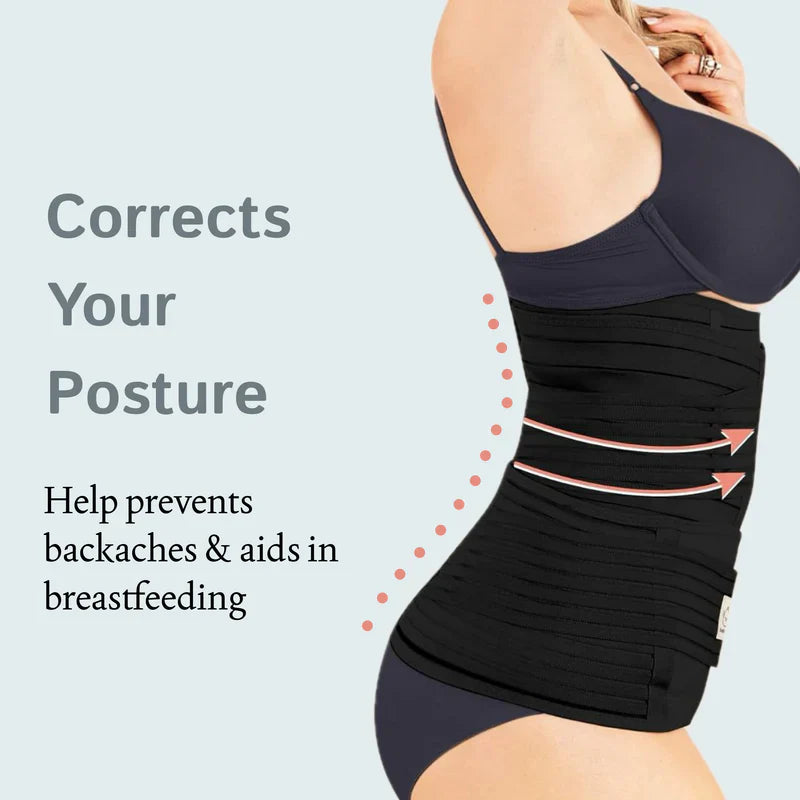 Iconcart™ 3-in-1 Postpartum Belly Belt | Medical-Grade Fabric | Breathable | Skin Friendly