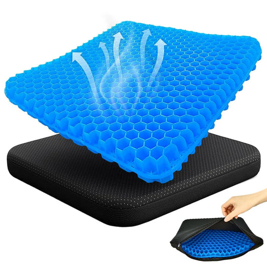 Iconcart™ Honeycomb Gel Seat Cushion