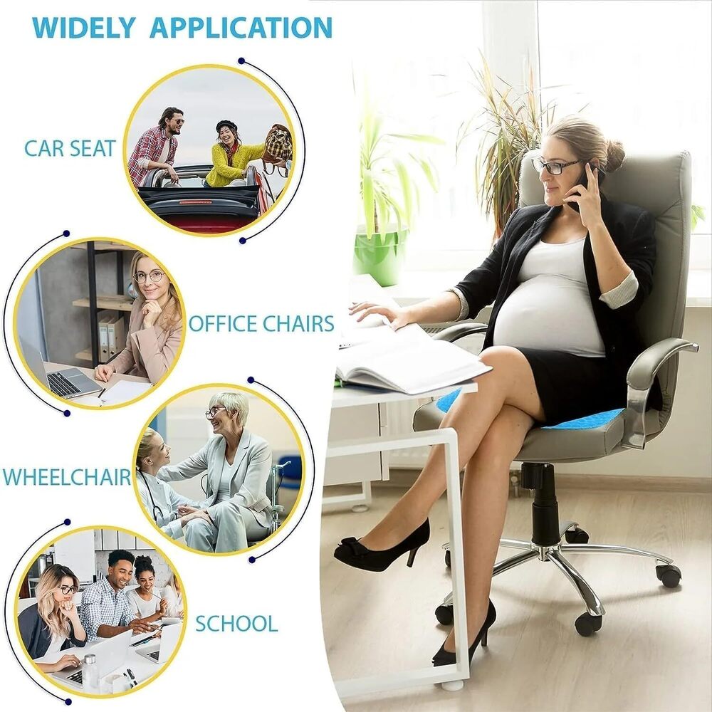 Iconcart™ Honeycomb Gel Seat Cushion